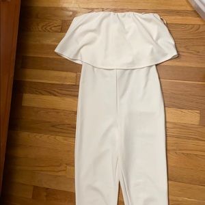 Strapless jumpsuit